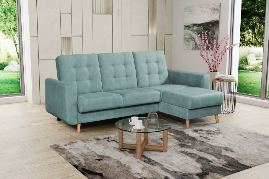 Большой диван в скандинавском стиле