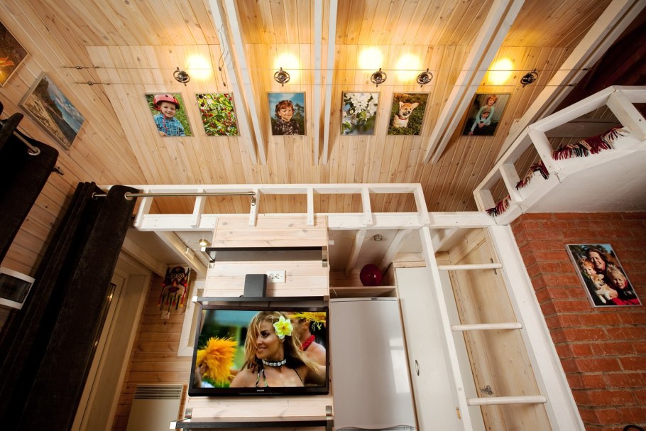 Мини дом кораблик