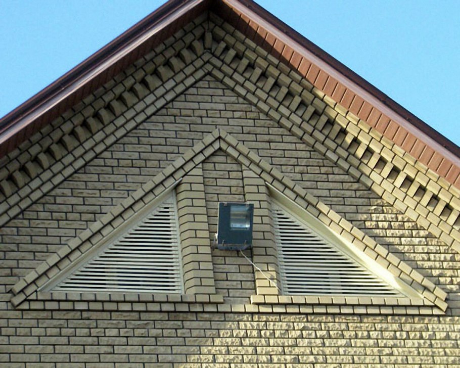 Фиброцементный сайдинг фронтон