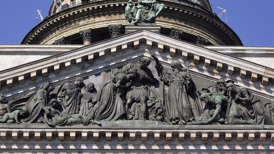 Западный фронтон Парфенона