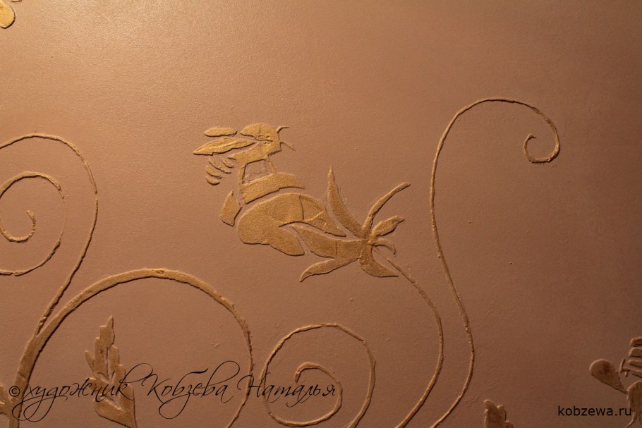 Трафареты для декоративной шпаклевки стен