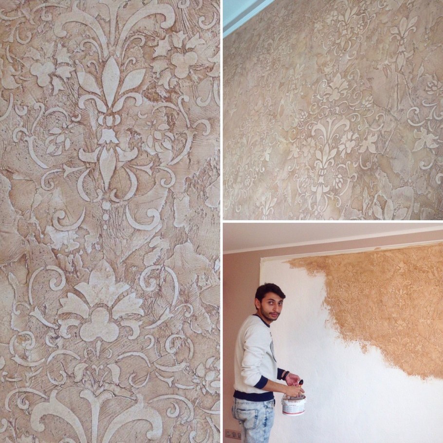 Трафареты для декоративной штукатурки