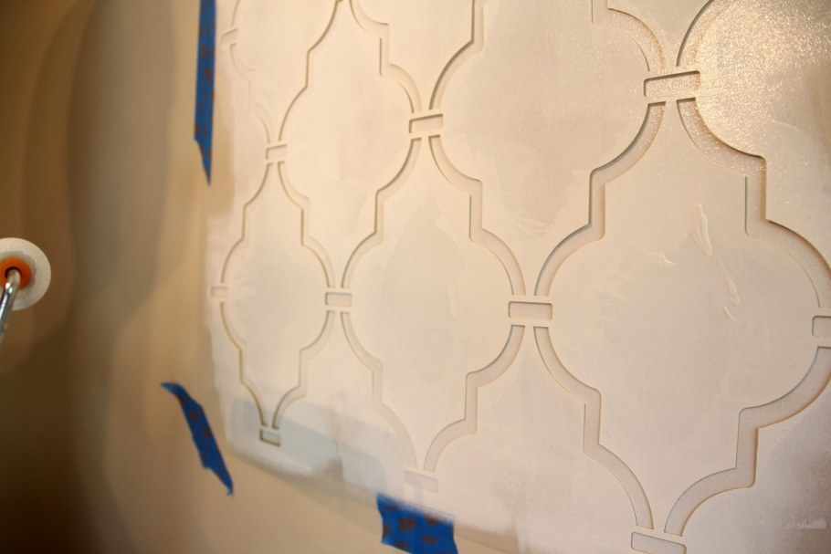 Трафареты для декора стен под шпаклевку