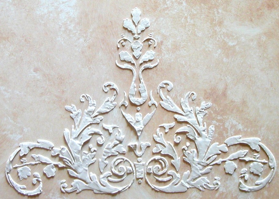 Трафареты для декоративной штукатурки