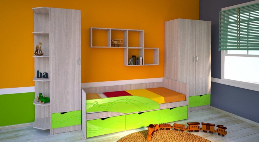 Кровать Бриз 3 Диал