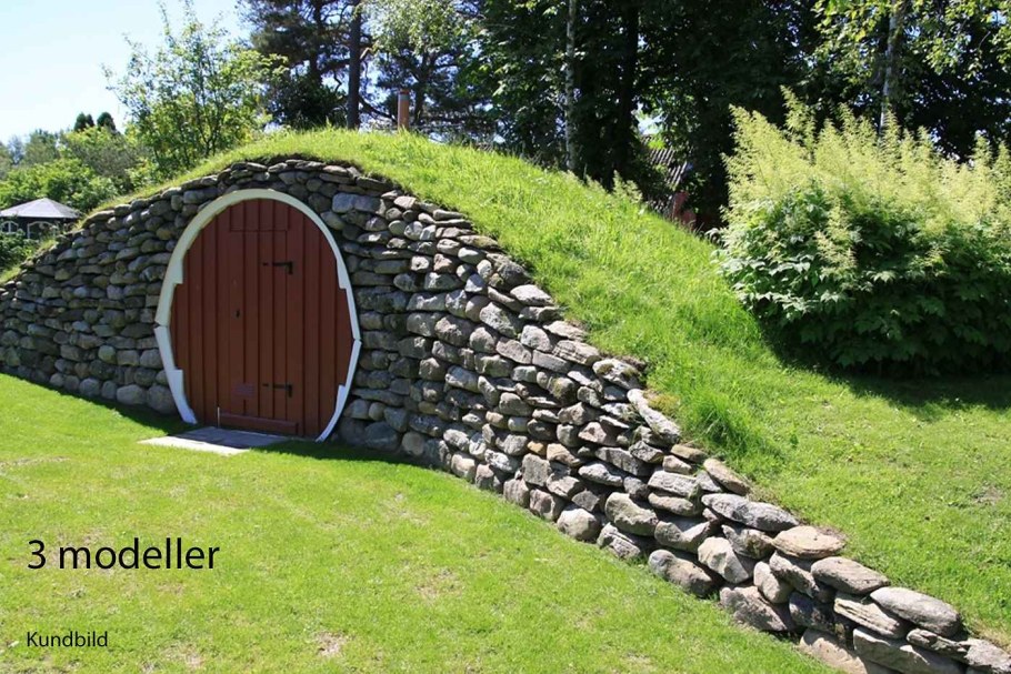 Погреб винный полузаглубленный