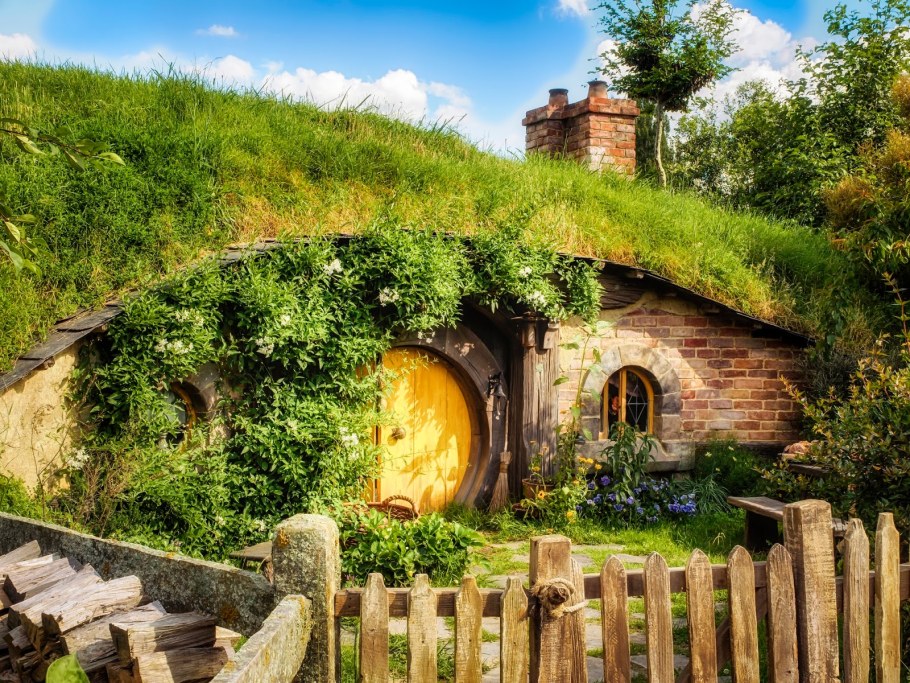 Хоббитон в горшочке