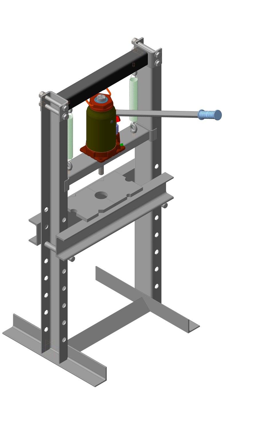 Пресс гидравлический для макулатуры чертеж