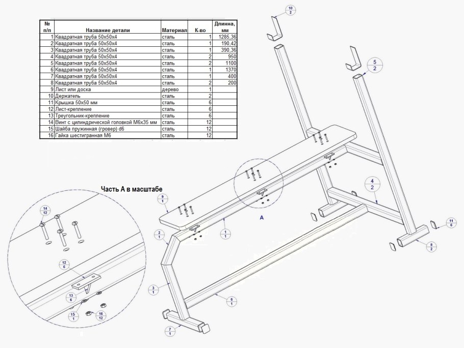 Пресс двухстоечный гидравлический чертеж