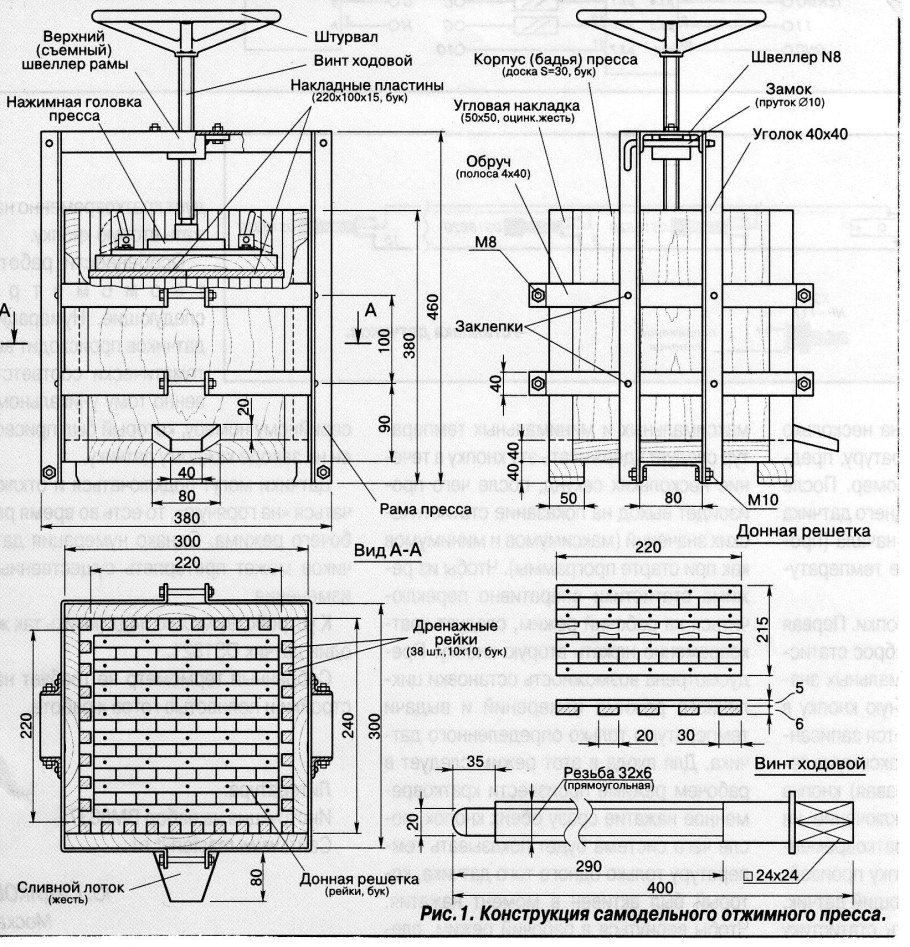 Соковыжималка-пресс СВР-01м
