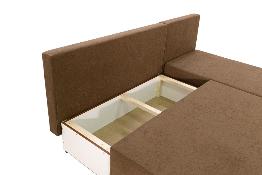 Диван кровать Комо угловой рогожка