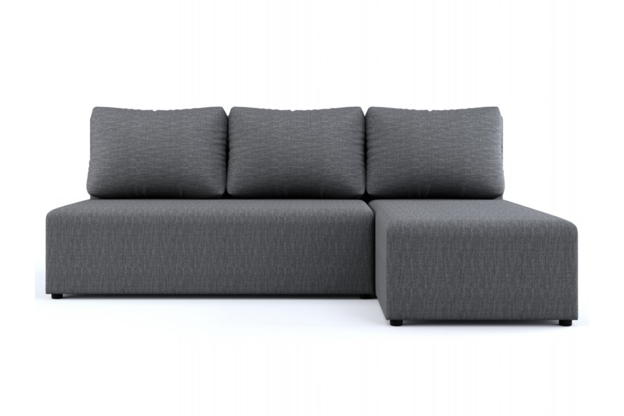 Угловой диван-кровать Комо серый