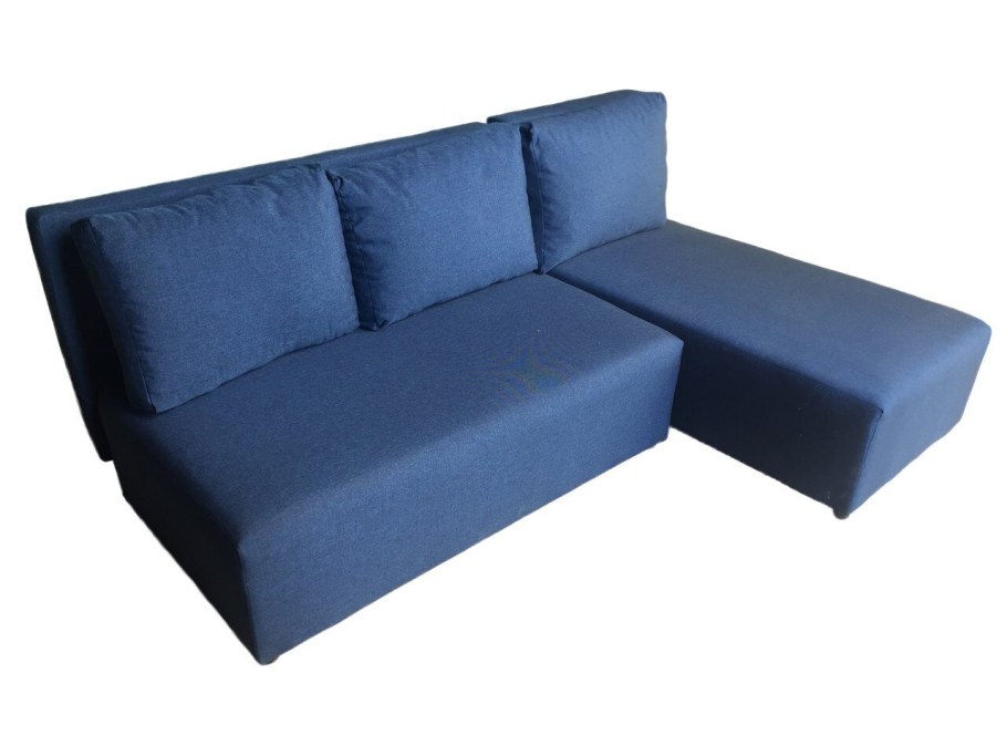 Угловой диван Олимп (Комо) синий