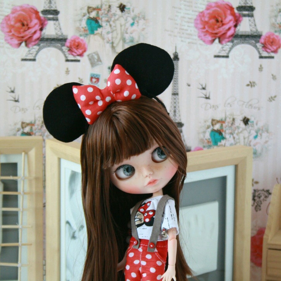 Кукла Минни Маус крючком