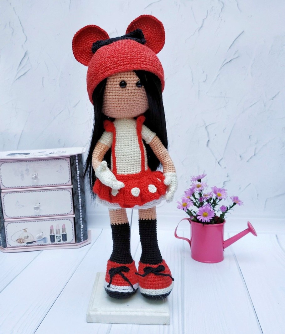 Минни Маус игрушка крючком