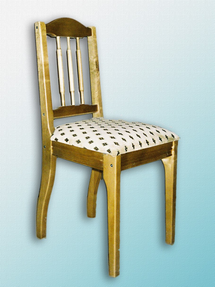 Стул полумягкий деревянный