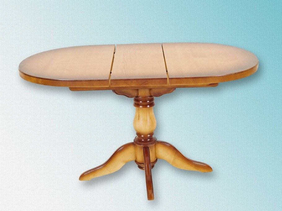 Столик с раздвижными ножками деревянный