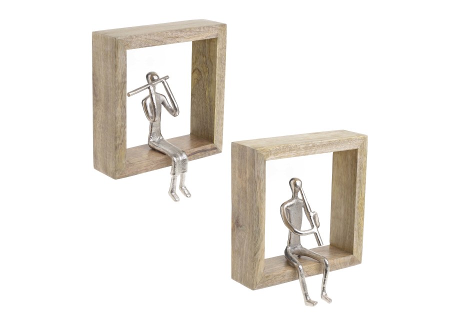 Настенный декор из алюминия