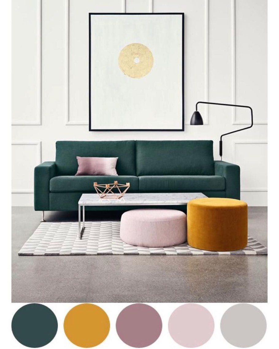 Цветовые сочетания в интерьере