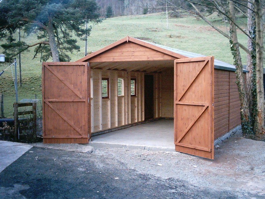 Постройка гаража