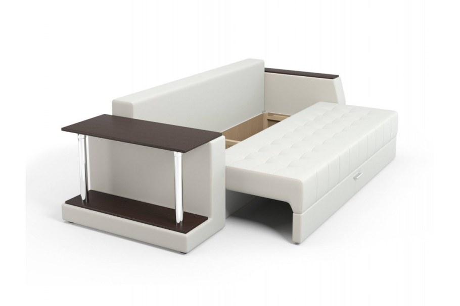 Диван Атлант еврокнижка белый