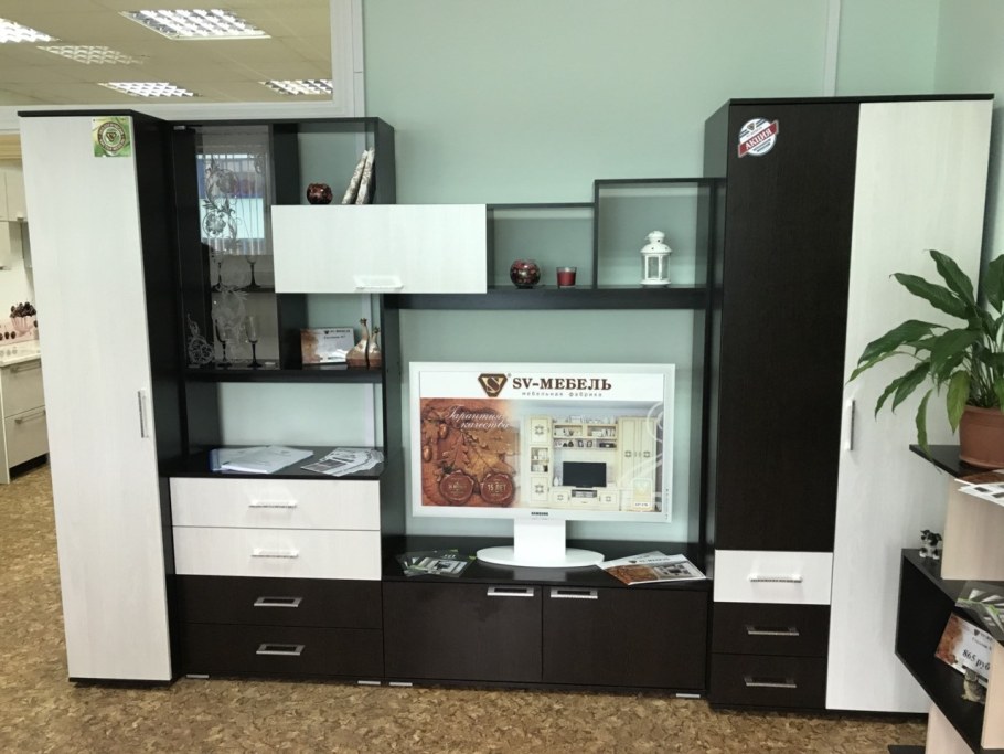 Гостиная Атланта (венге/дуб)