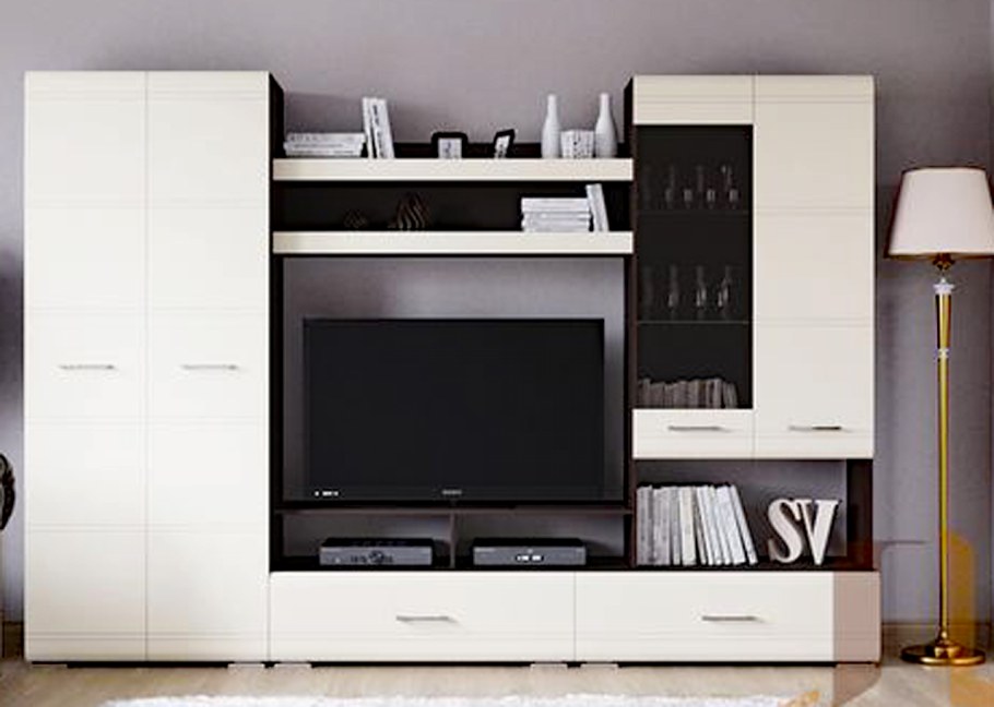 Стенка Палермо 4 дуб Сантана/дуб сонома