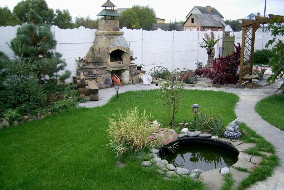 Сад в природном стиле