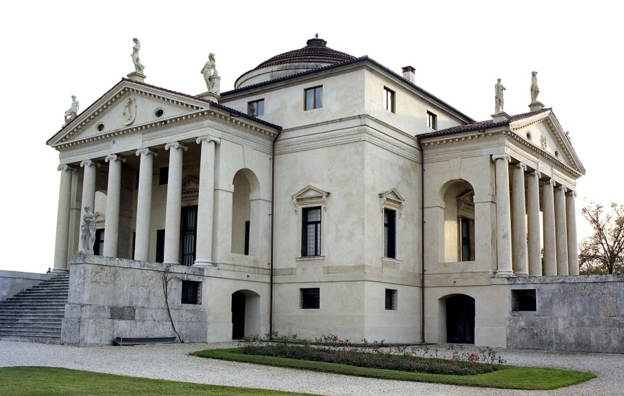 Вилла Ротонда Палладио Виченца