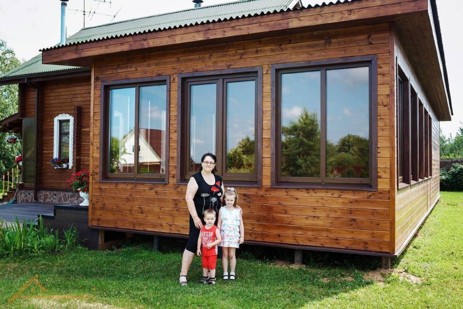 Веранда к деревянному дому