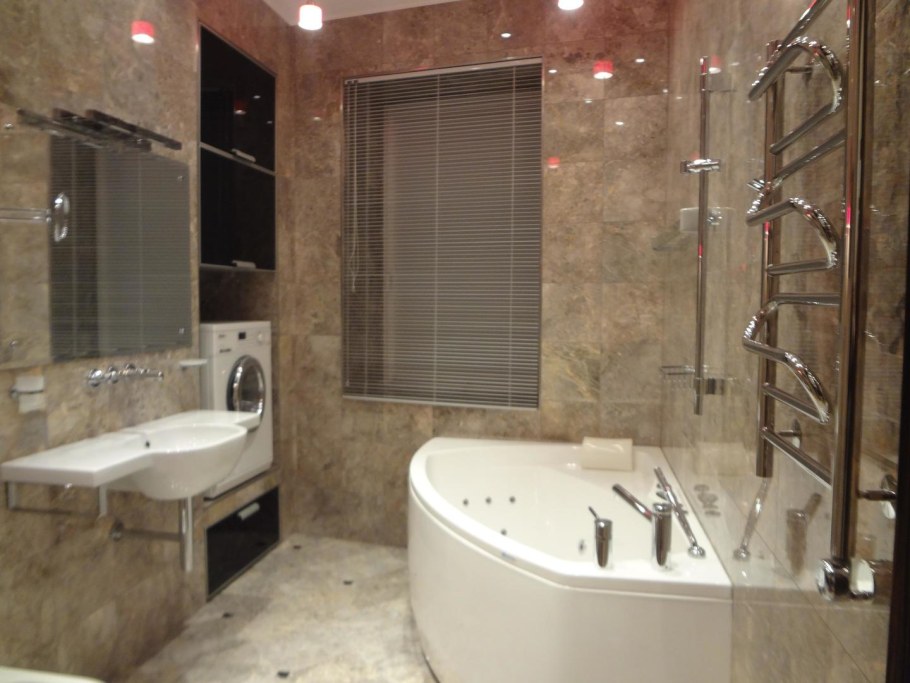 Евроремонт ванной комнаты и туалета