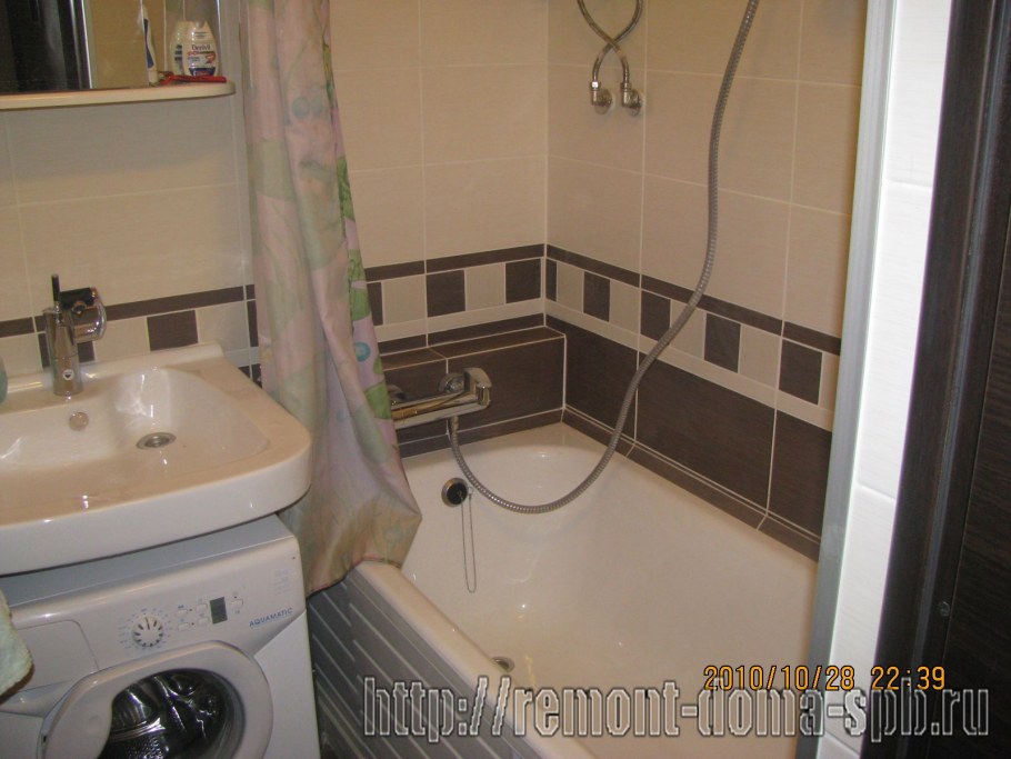 Отдельная ванная хрущевка