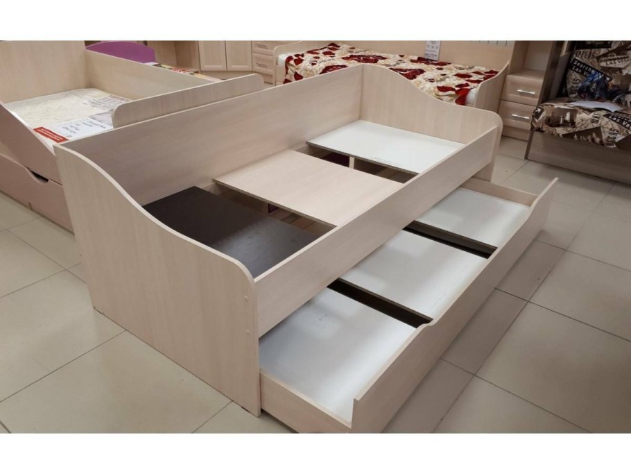 Кровать детская выдвижная