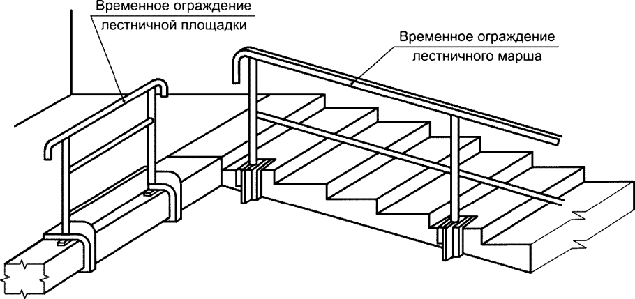 Лестница линия-Квадро, прямой марш, h 1800-2025