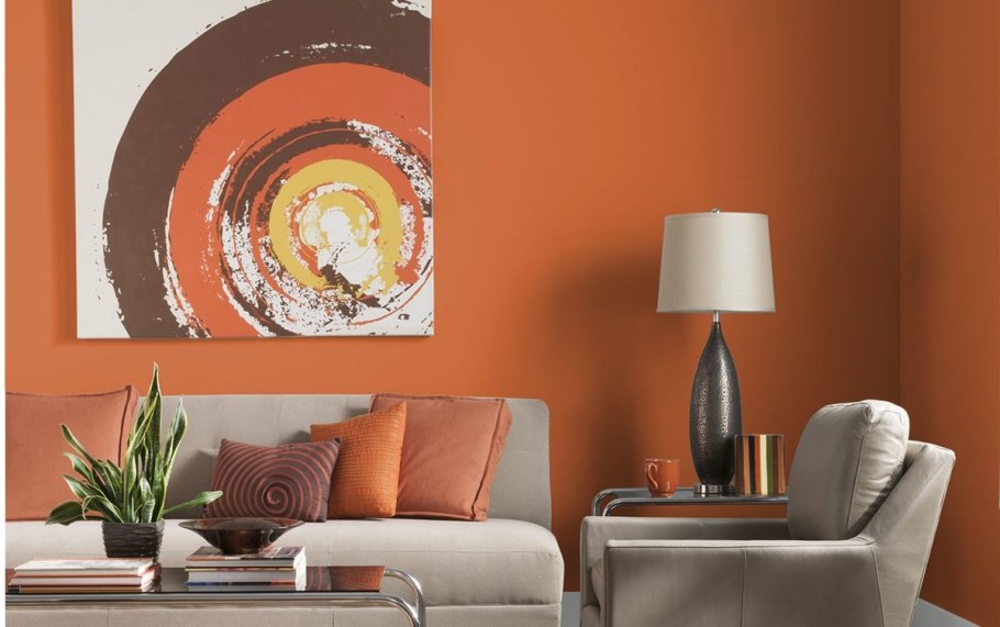 Яркие краски в интерьере