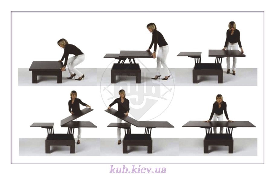 Стол трансформер Левмар Cross