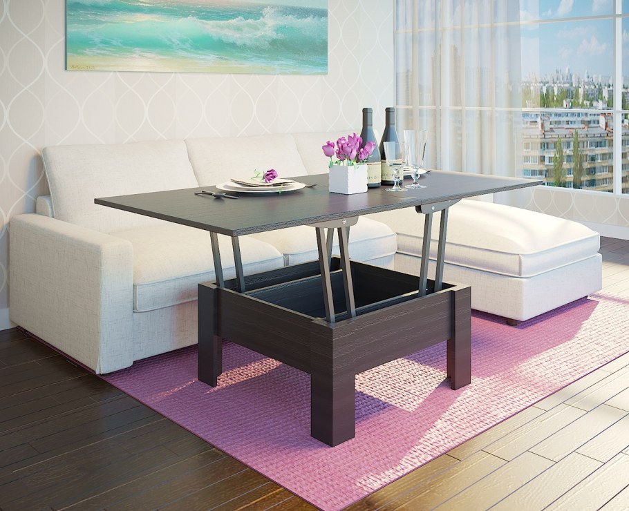 Стол трансформер 81 162 x80x47 79 h