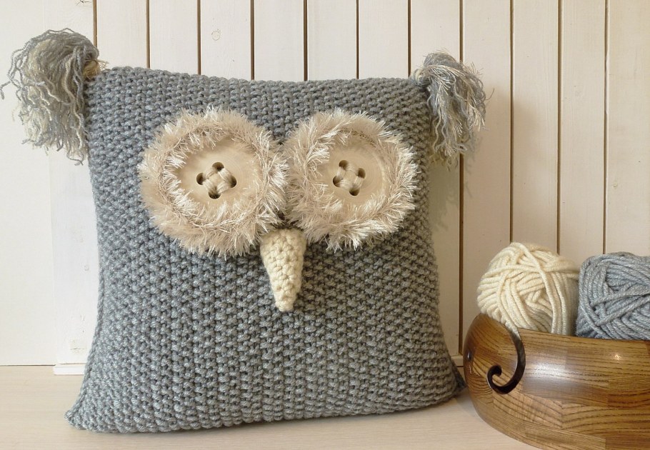 Вязаные наволочки