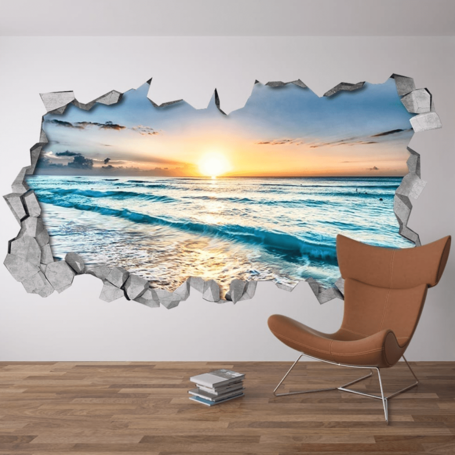 Живопись на стене в квартире