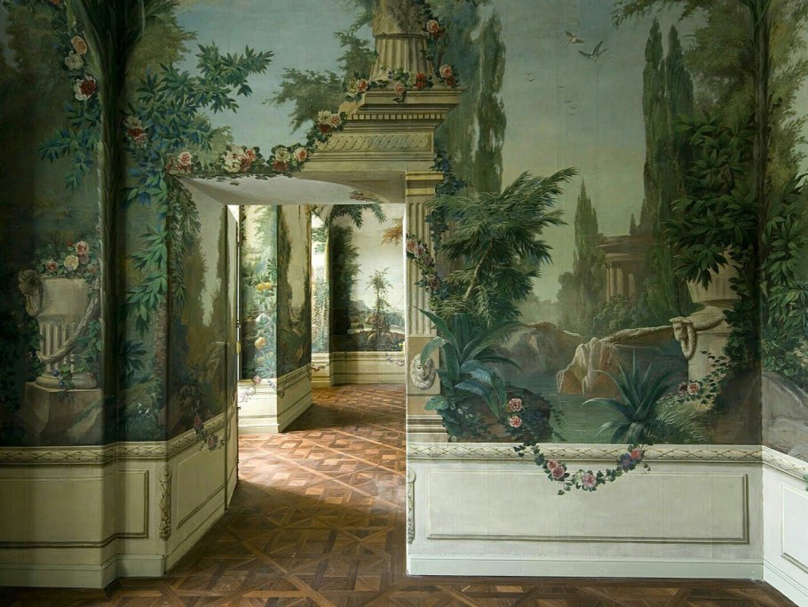 Фрески в замке Шенбрунн