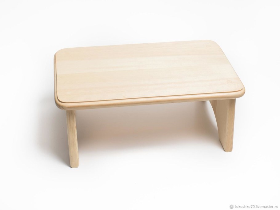 Табуретка деревянная низкая h30