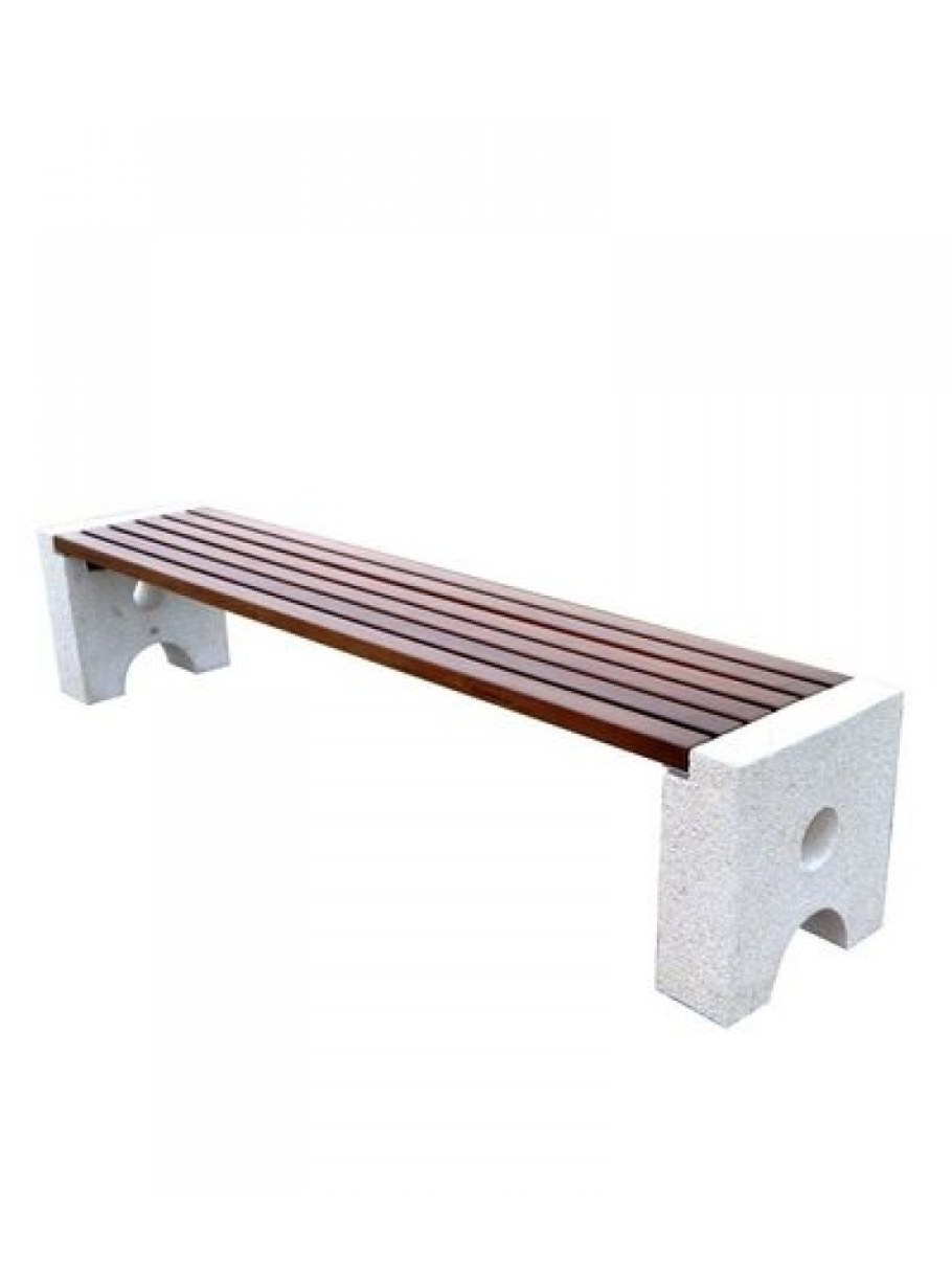 Парковая бетонная скамейка сб 1 пр