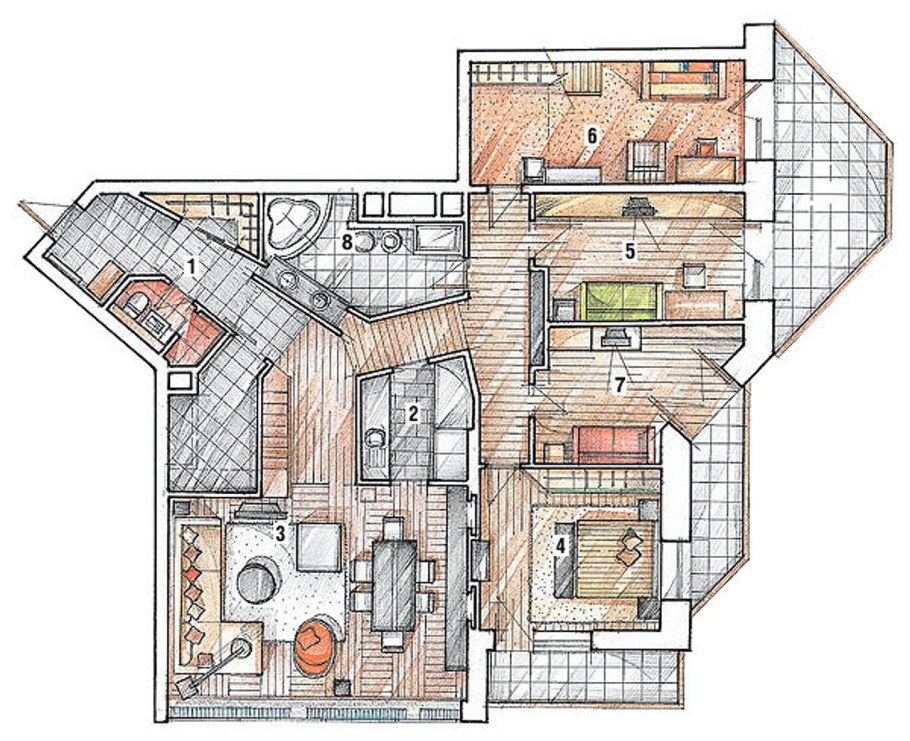 Перепланировка в частном доме