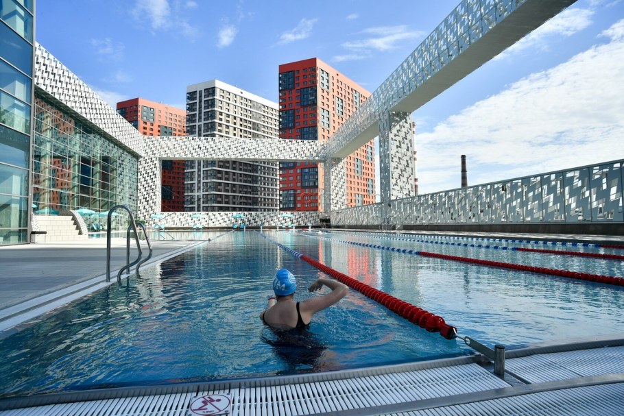 Открытый бассейн ЗИЛ на Автозаводской