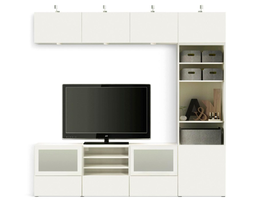 Стенка икеа белая БЕСТО