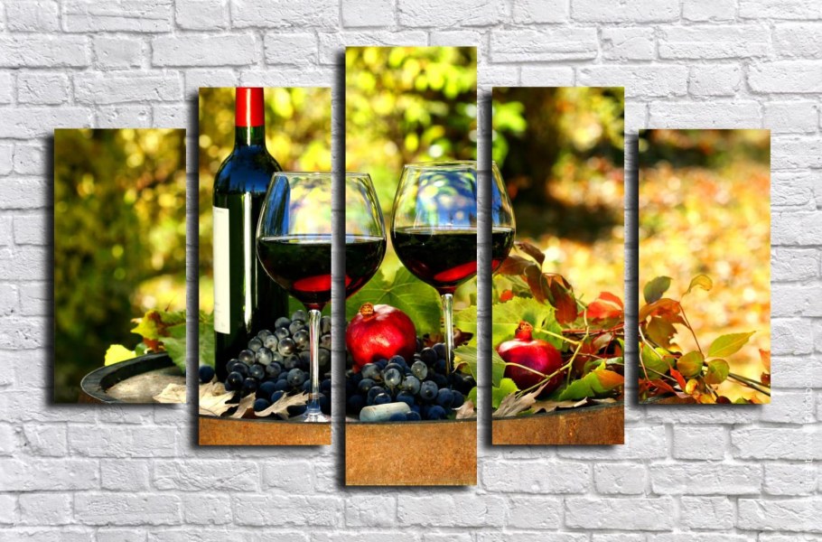 Модульные картины на кухню