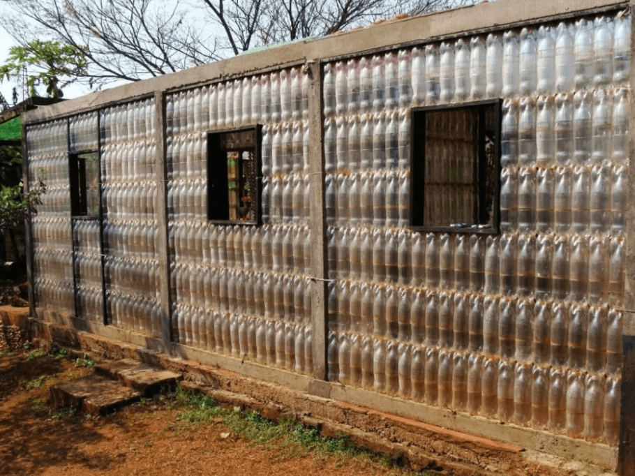 Оригинальный деревянный забор