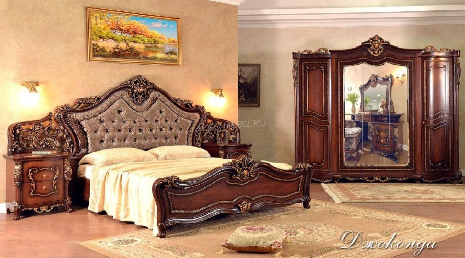 Спальня Джоконда орех диа мебель