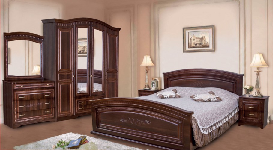 Спальный гарнитур Клеопатра фабрика Вита