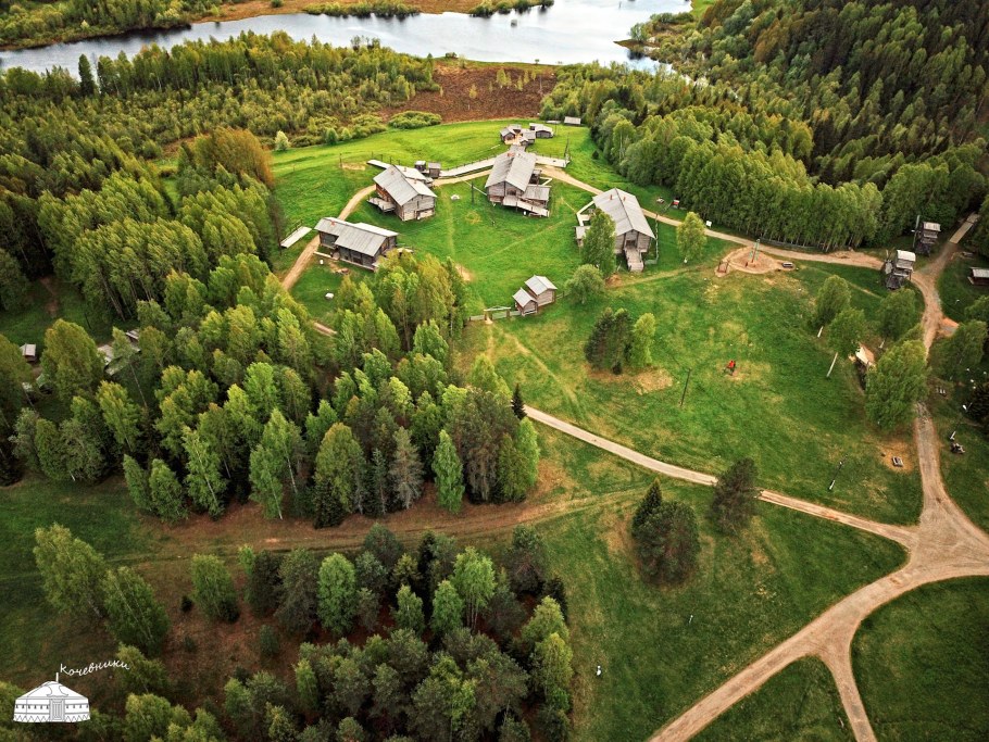 Музей малые Корелы зима